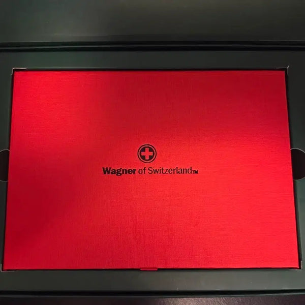 [BUNJANG] Swiss Wagner Logo Engraved Ballpoint Pen and Notebook Set / 새상품 스위스와그너 펜
