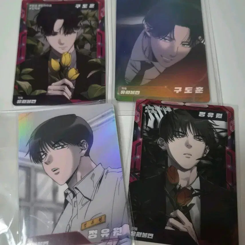 [BUNJANG] Yuwon Bulbyeon Trading Card Bundle Set / 급전양도) 유원불변 트레카 카드 일괄 레진공 레진수 레봄