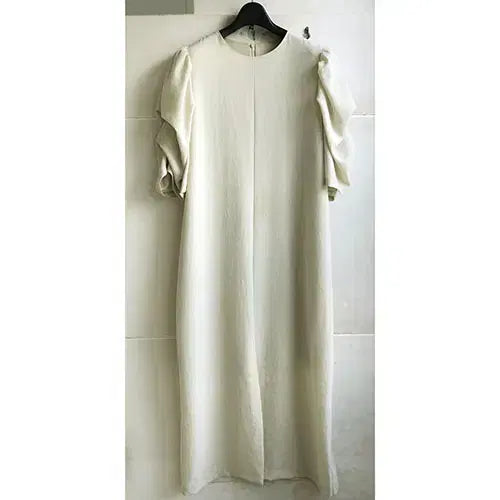 [BUNJANG] Premium Korean-Made Beige Dress / 고급 국산 베이지원피스-66.77/새거수준