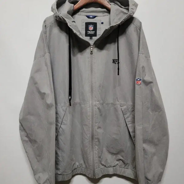 [BUNJANG] NFL Team Apparel Hooded Windbreaker Jacket XL / NFL 팀 어패럴 후드 바람막이 XL