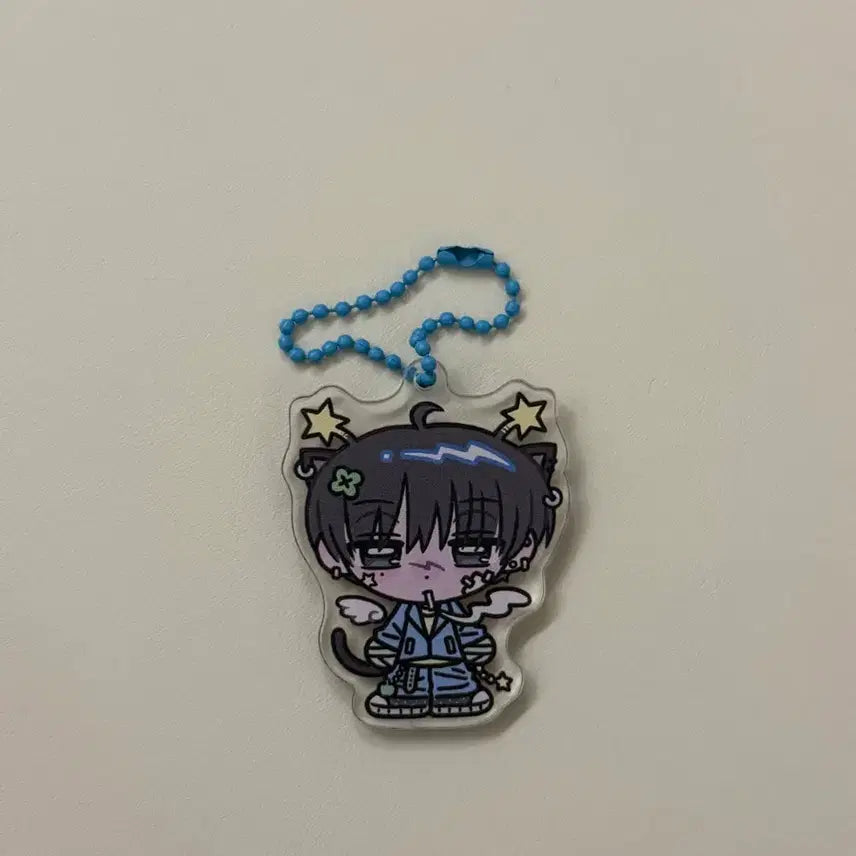 [BUNJANG] Sana Clover Punk Keychain / 사나다 클로버펑크 키링