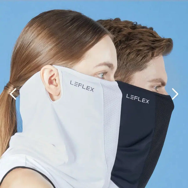 [BUNJANG] Reflex Neck Warmer Mask / 레플렉스 넥워머 마스크 화이트/블랙