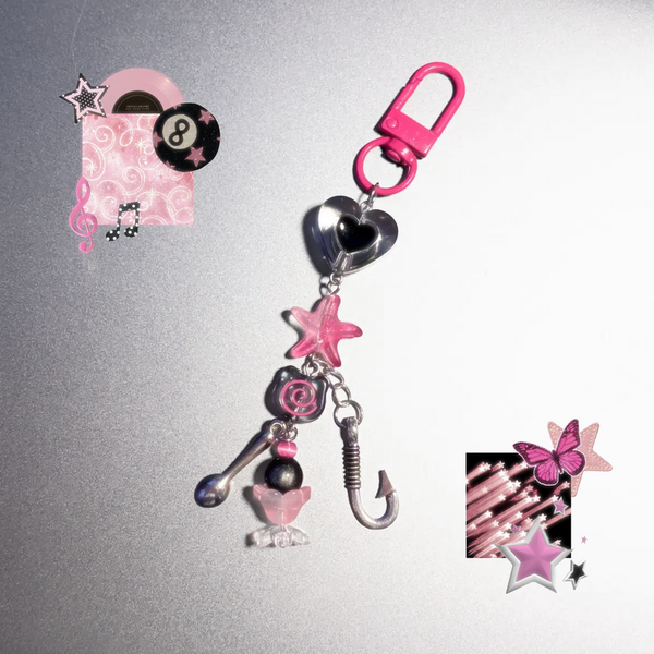 [BUNJANG] Black Cherry Soda Summer Keyring / 블랙체리소다 여름 키링
