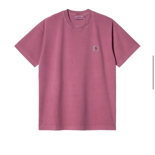 [BUNJANG] Carhartt Nelson T-Shirt Magenta / 칼하트 반팔 넬슨 티셔츠 마젠타 빔즈 단톤 아디다스 슈프림 휴먼메이드 스투시