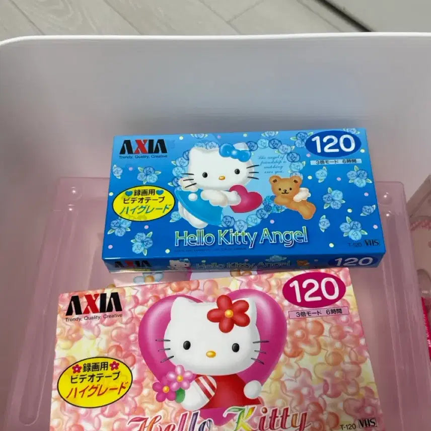 [BUNJANG] Vintage Hello Kitty VHS Tape / (새상품/레어) 고전키티 비디오 테이프