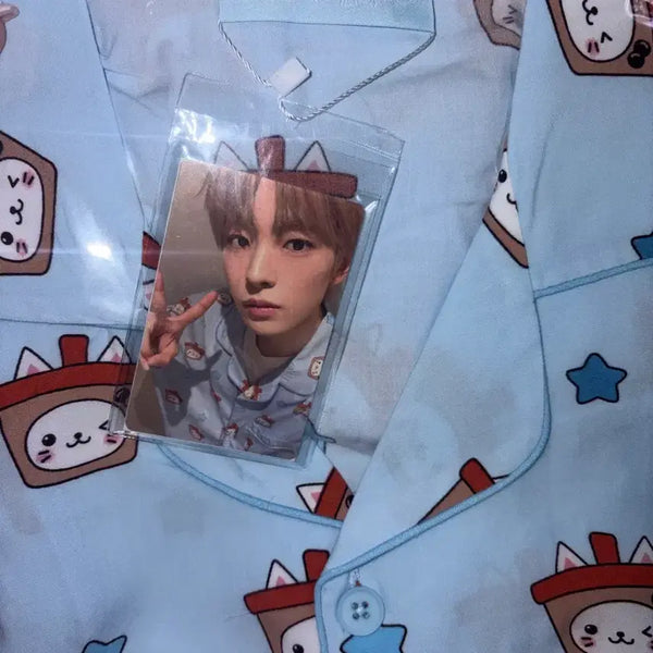 [BUNJANG] NCT Wish Yuushi Pajama Set Sealed Photocard M Size / 유우시 엔시티 위시 파자마 잠옷 미개봉 포카 포함! M사이즈