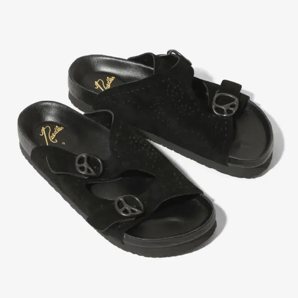 [BUNJANG] Needles Double Strap Sandals Black / 니들스 더블스트랩 샌들 블랙 270