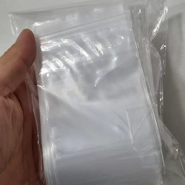 [BUNJANG] 1000 Piece Clear Zipper Bag Set, 7x10cm, Jewelry Accessory Packaging / 7*10cm 1000매 지퍼백 투명 쥬얼리 액세서리 포장백 DIY 비닐