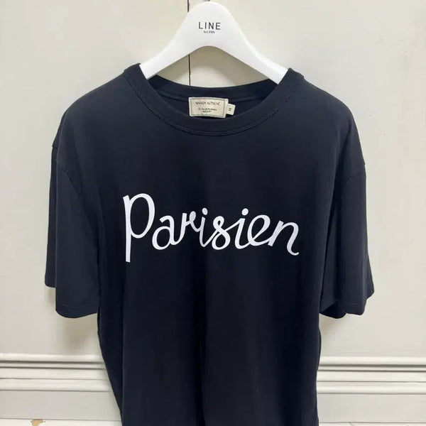 [BUNJANG] Maison Kitsuné Parisien Short Sleeve T-Shirt (Size M) / 메종키츠네 반팔티 M