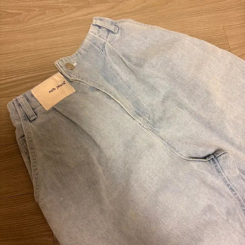 [BUNJANG] Nob Jeans Light Wash Wide Denim Pants / nob jeans 연청 와이드 데님 팬츠