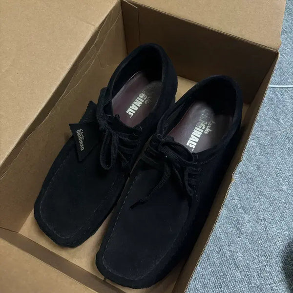 [BUNJANG] Clarks Wallabee Black UK 8 / 클락스 왈라비 블랙 uk8