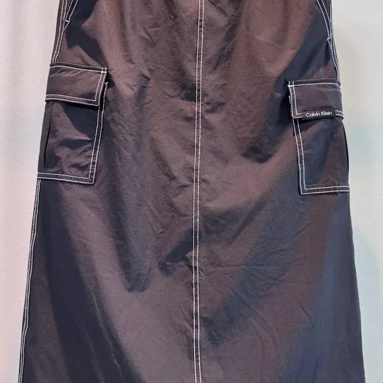 [BUNJANG] Calvin Klein Cargo Long Skirt / 캘빈클라인 카고 롱스커트