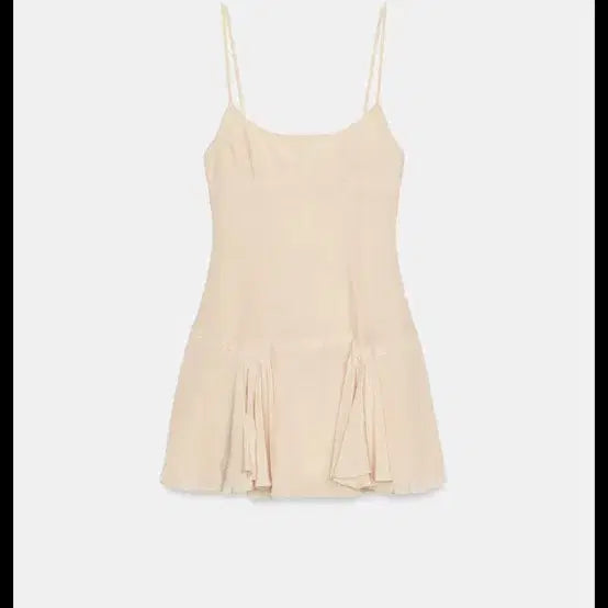 [BUNJANG] Zara Embroidered Camisole Dress M / (새상품) 자라 자수 캐미솔 원피스 M