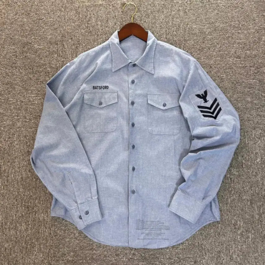[BUNJANG] 90s US Navy Chambray Work Shirt / 90s original NAVY Chambray shirts, made in u.s.a