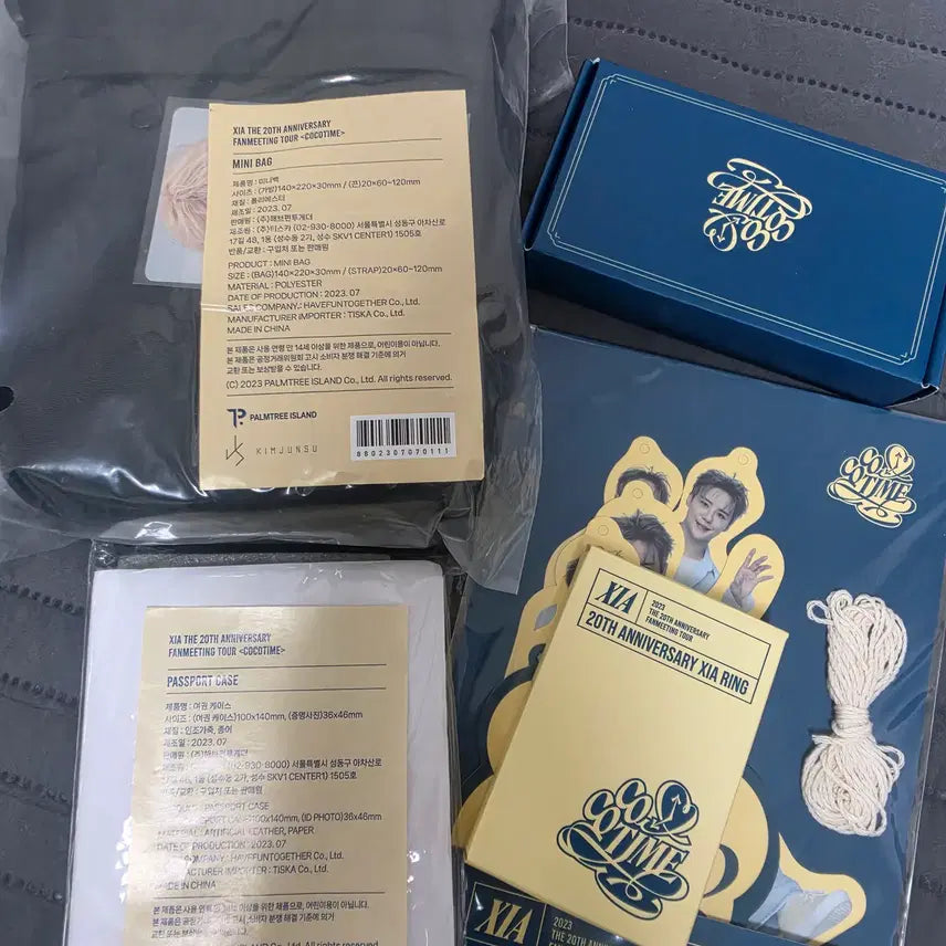 [BUNJANG] XIA Junsu Cocotime Goods Bundle Set / XIA 김준수 코코타임 굿즈 판매합니다.