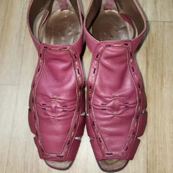 [BUNJANG] Lanvin Women's Genuine Leather Sandals Pink (235) / (파리의 명품)랑방 여성 천연가죽 샌들 핑크-(235)