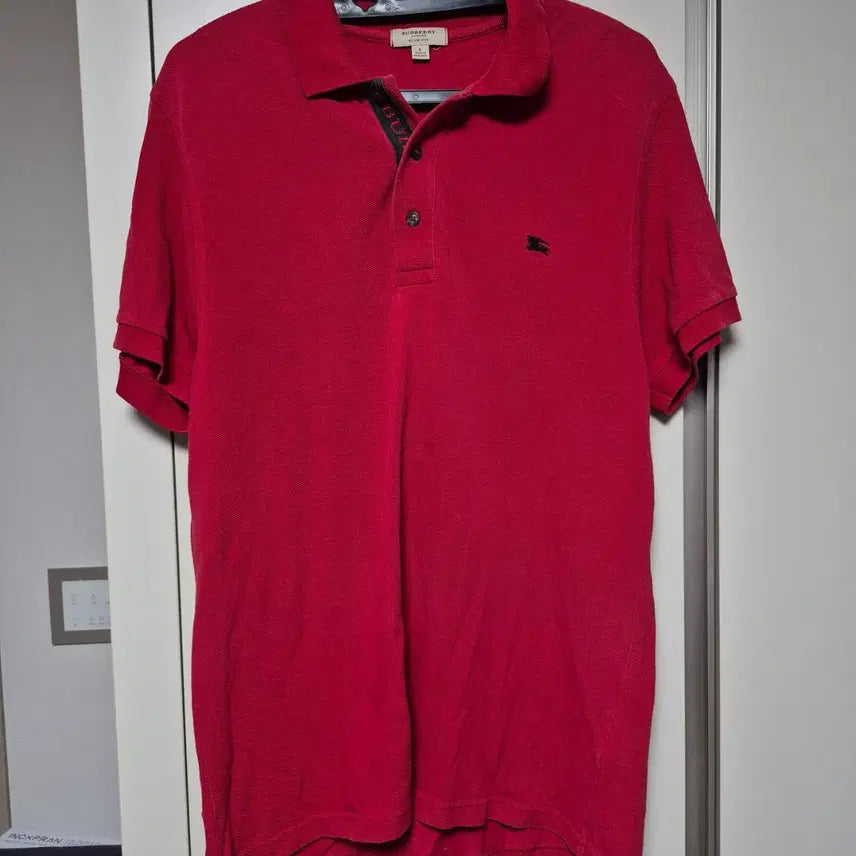 [BUNJANG] Burberry Authentic Short-Sleeve Polo Shirt Size 100 / 버버리 정품 반팔 카라티 100사이즈 판매합니다