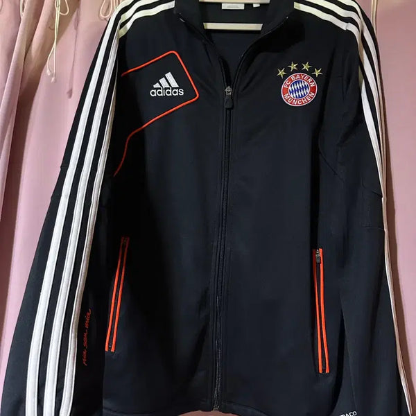 [BUNJANG] Adidas Bayern Munich Track Top Zip-Up Jacket / 아디다스져지 아디다스 바이에른 뮌헨 트랙탑 집업 아디다스 블랙 삼선 뮌헨져지