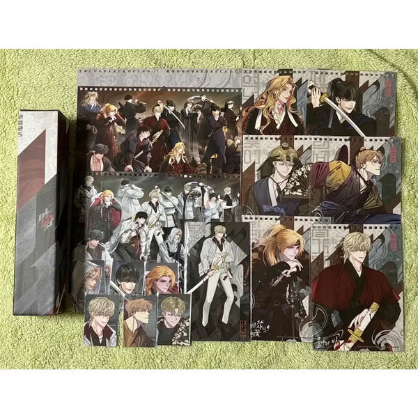 [BUNJANG] Lezinn Sahwa Season's Greetings Poster, Photocard, Calendar Bundle / 레진 사화 시즌그리팅 포스터 포카 캘린더 물가의밤 허니트러블 페이백 꽃이지는연못 러브올플레이 알로샤의꽃