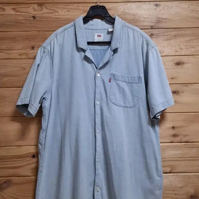[BUNJANG] Levi's Relaxed Fit Denim Shirt / 리바이스 릴렉스핏 데님 남방