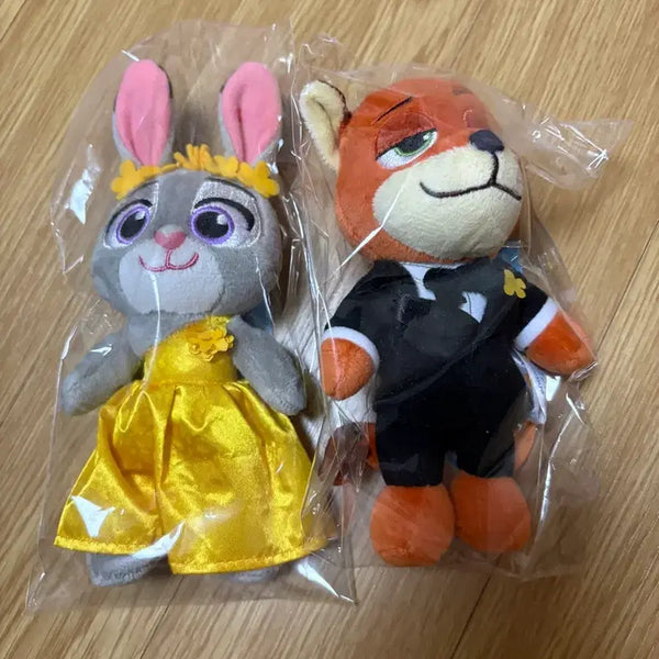 [BUNJANG] Zootopia 2 Nick & Judy Keyring Set (Sealed) / CGV 주토피아2 닉주디 키링세트 미개봉 새상품