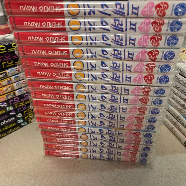 [BUNJANG] Shinjo Mayu Collection (Two-Dou Two Phrase, Pao Pai En, Devil Eros, Sexy Guy) Manga Set / 만화책)신조마유 작가님 작품모음 (두근두근 프레이즈, 패왕애인,악마에로스,섹시가이)