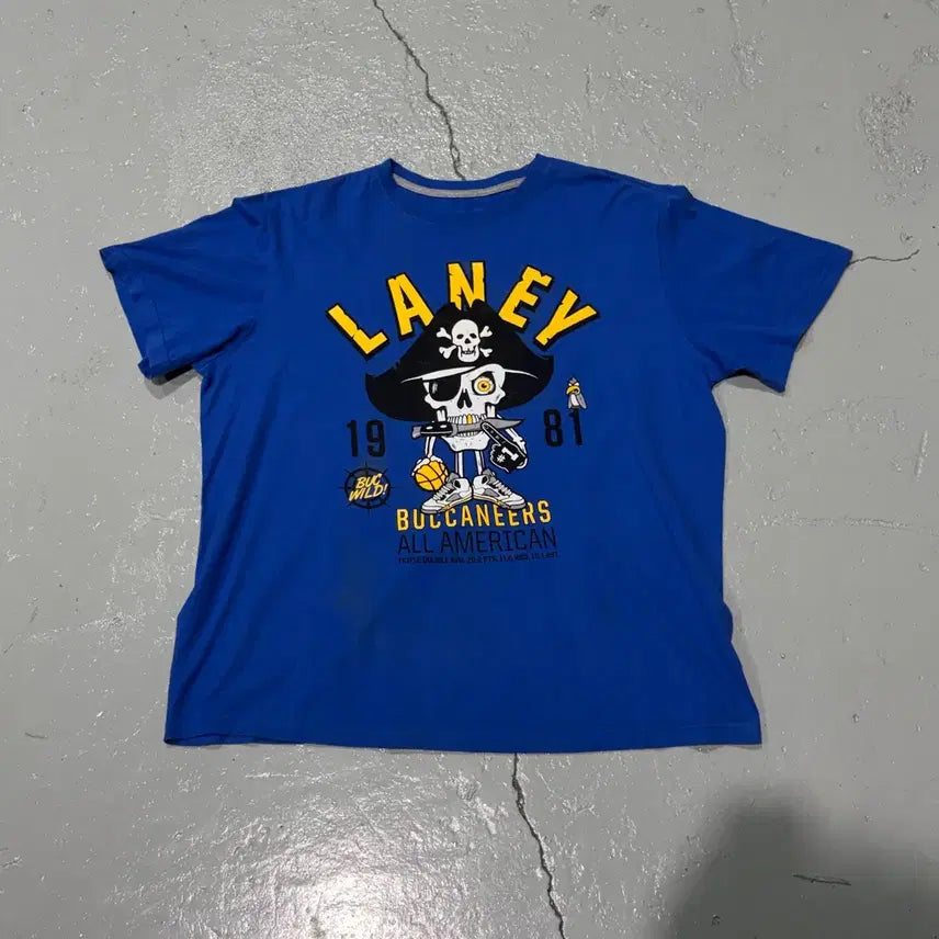 [BUNJANG] Nike Michael Jordan Laney High School Buccaneers Reissue T-Shirt XXLarge / 나이키(NIKE) 마이클 조던 모교 레이니고등학교 희귀 티셔츠