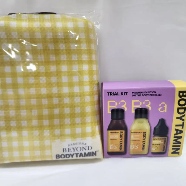 [BUNJANG] Beyond Body Vitamin Brightening Mini 3-Piece Kit & Lightweight Picnic Mat Set / 비욘드 바디타민 브라이트닝 미니 3종 키트 + 비욘드 경량 피크닉매트