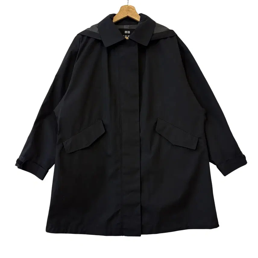 [BUNJANG] Uniqlo Blocktech Parka Black S / 유니클로 블록테크 파카 블랙 S 정품