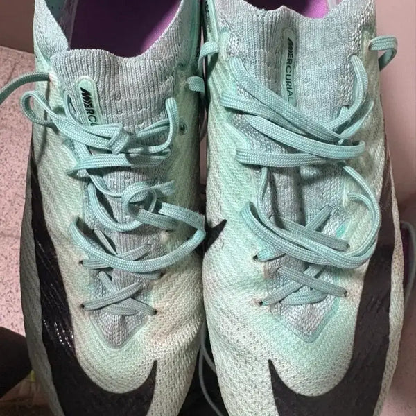 [BUNJANG] Nike Mercurial Soccer Cleats (Mint, Size 285) / 나이키 머큐리얼 축구화 민트색