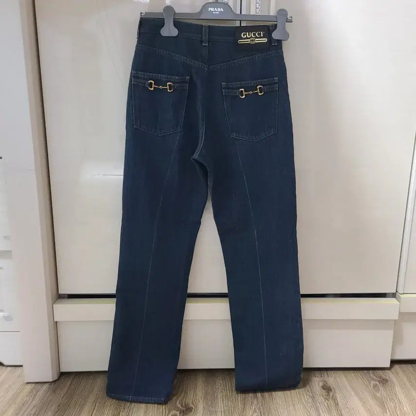 [BUNJANG] Gucci Horsebit Straight Leg Denim Jeans / 구찌 홀스빗 청바지 데님 명품      반팔미니스커트원피스치마