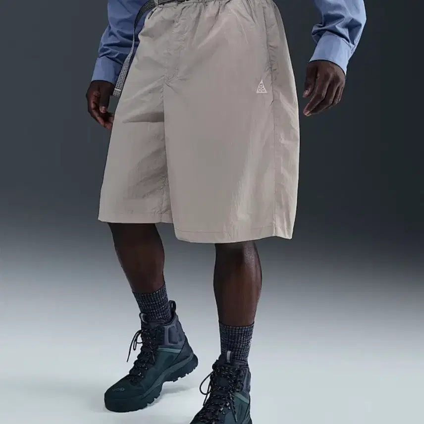 [BUNJANG] Nike ACG Orb Weaver Oversized Shorts College Grey / 나이키 ACG Orb Weaver 오버사이즈 쇼츠 컬리지 그레이