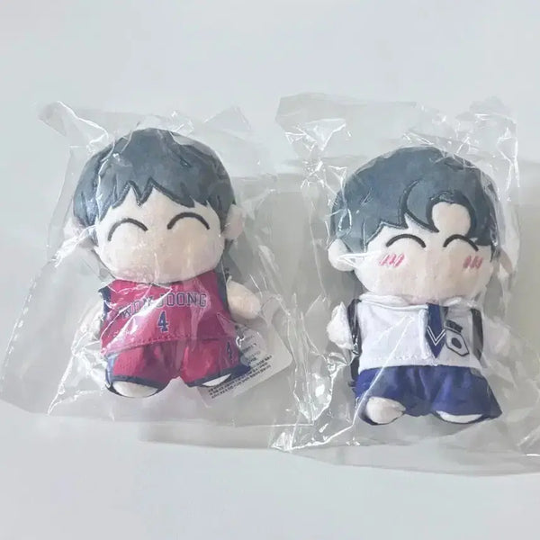 [BUNJANG] Garbage Time Sungjunsu & Jeyongjun Custom Plush Set (School Uniform/Uniform Version) / 가비지타임 갑타 성준수 전영중 작뿡인형 교복 유니폼 인형 세트 미개봉