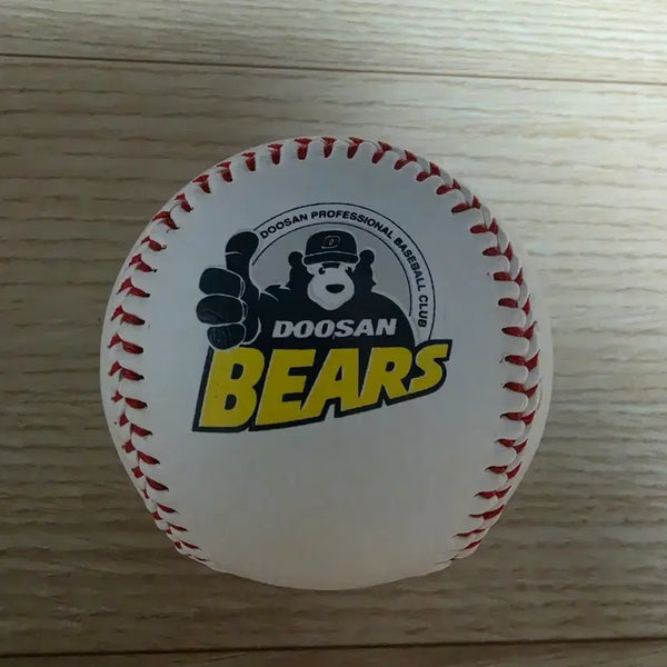 [BUNJANG] Doosan Bears Half-Moon Logo Ball / 두산베어스 반달곰 로고볼