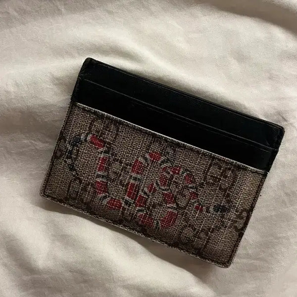[BUNJANG] Gucci Leather Card Holder / 구찌 카드 지갑