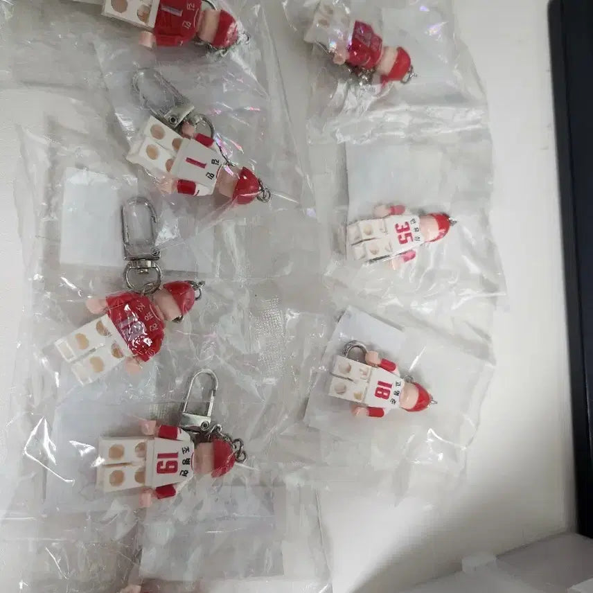 [BUNJANG] SSG Landers Lego Keychain Set / 랜더스 레고 키링 판매