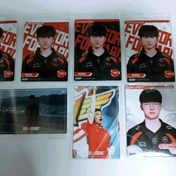 [BUNJANG] T1 Player Photocard Set / T1  카드