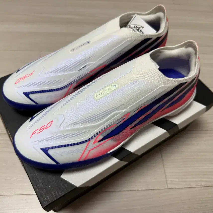 [BUNJANG] Adidas F50 Hyperfast Pro LL TF Soccer Cleats (Size 255) - New / [255,풋살화] 아디다스 F50 하이퍼패스트 프로 LL TF 새상품