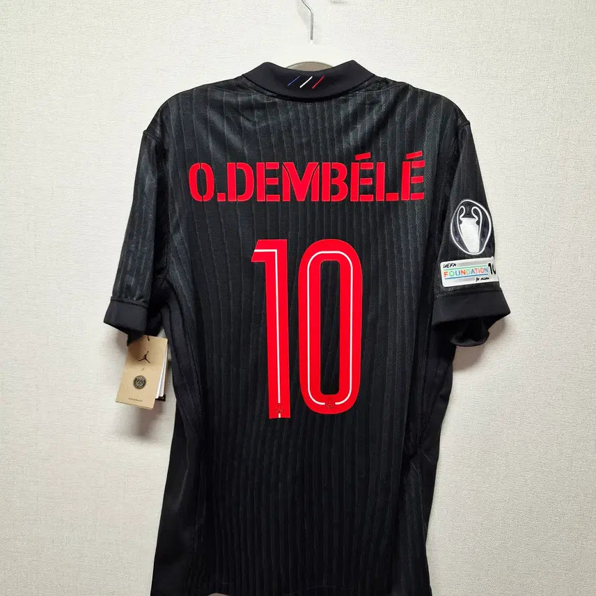 [BUNJANG] PSG Paris Saint-Germain 25-26 4th Dembele Authentic Jersey / (새상품) 25-26 PSG 파리 생제르망 4th 뎀벨레 정품 유니폼