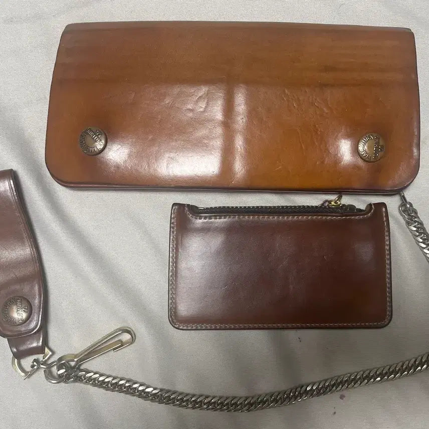 [BUNJANG] TIME1CORE Cordovan Trucker Wallet / 타임원클로딩 엣라코 코도반트러커월렛