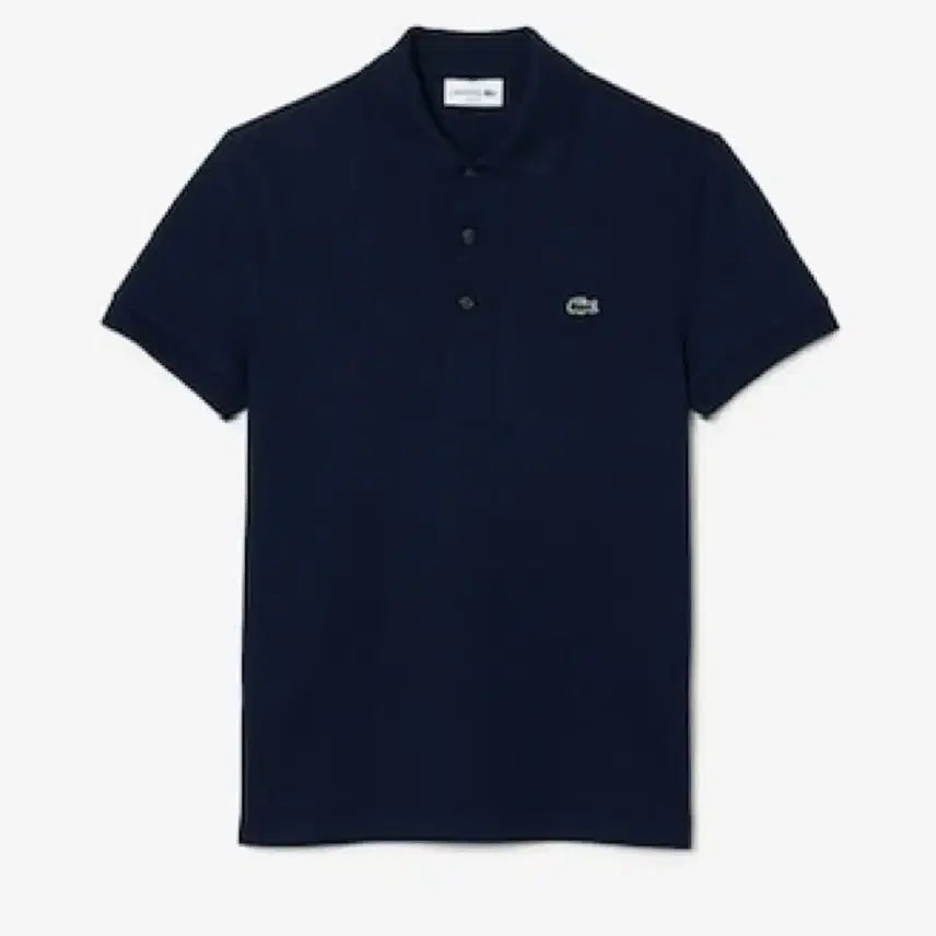 [BUNJANG] Lacoste Slim Fit Polo Shirt Navy 6 / 라코스테 슬림핏 카라티(PK티) 네이비 6