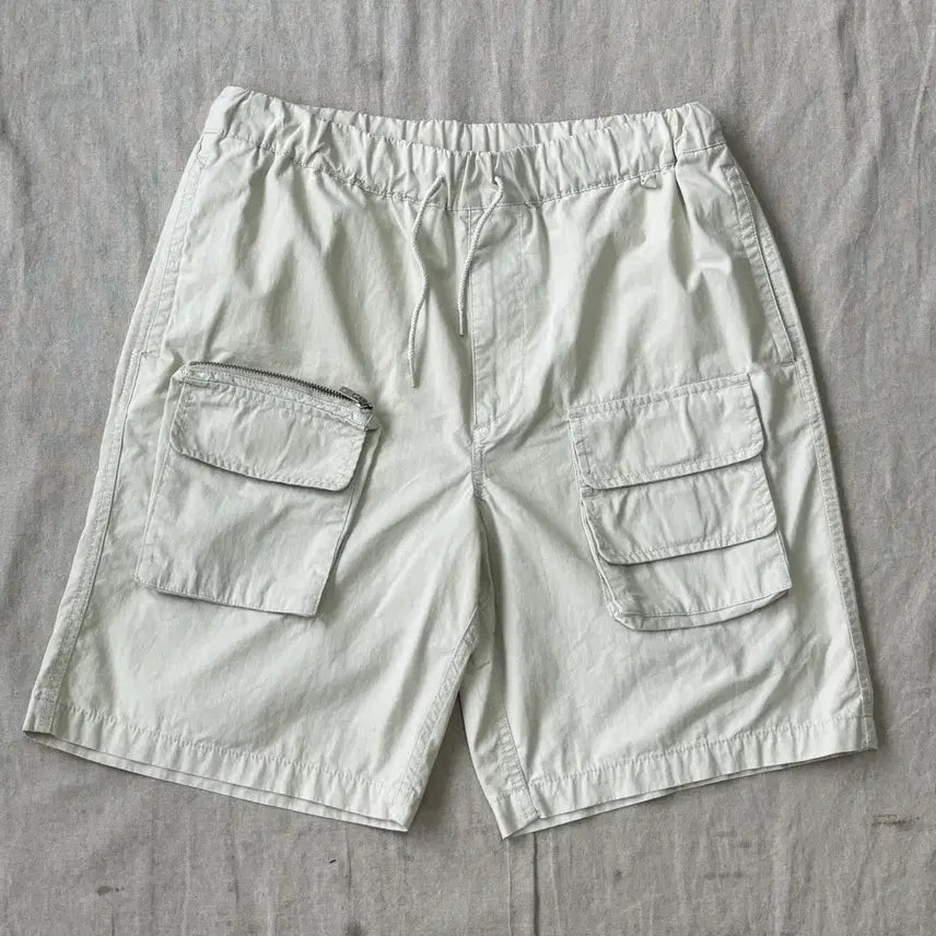 [BUNJANG] Thisisneverthat Cream Pocket Shorts M / 디스이즈네버댓 크림 포켓 쇼츠 반바지 M