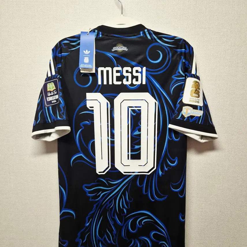 [BUNJANG] Argentina Away No. 10 Messi Authentic Jersey / (새상품) 26-28 아르헨티나 어웨이 No.10 메시 정품 유니폼