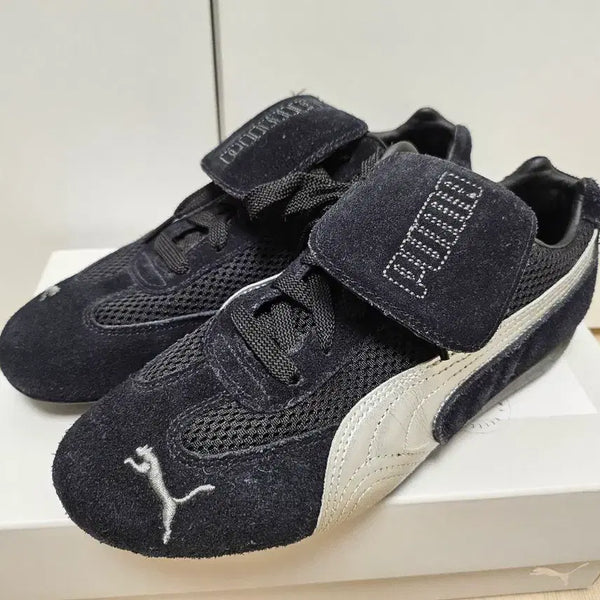 [BUNJANG] Puma x Open Yy Speedcat Black Shadow Grey Shoes / 푸마 x 오픈 Yy 스피드캣 블랙 쉐도우 그레이 245 풀박