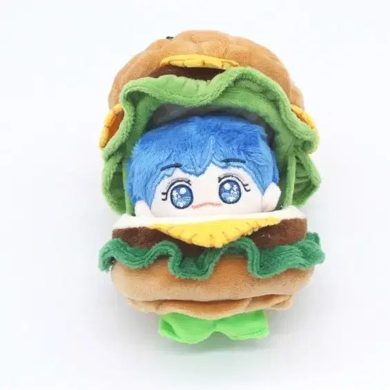 [BUNJANG] Habibi Hamburger Outfit for 10cm Dolls / 햄버거 옷 10cm 인형옷