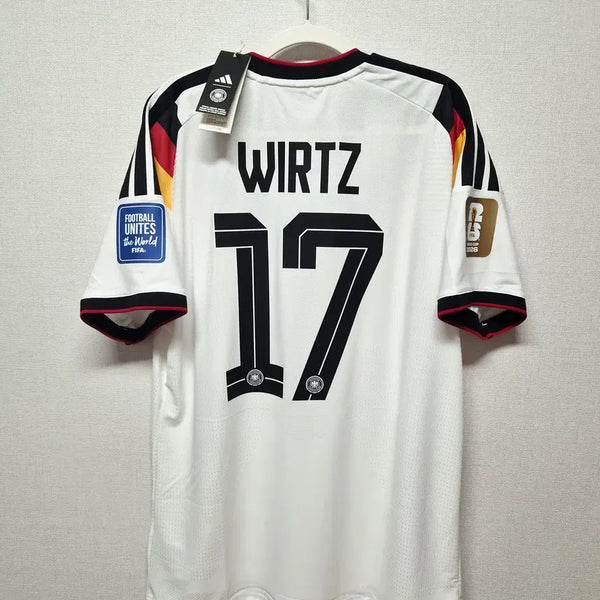 [BUNJANG] Germany Home Authentic Jersey 2026-2028 No.17 Wirtz / (새상품) 26-28 독일 홈 어센틱 No.17 비르츠 정품 유니폼