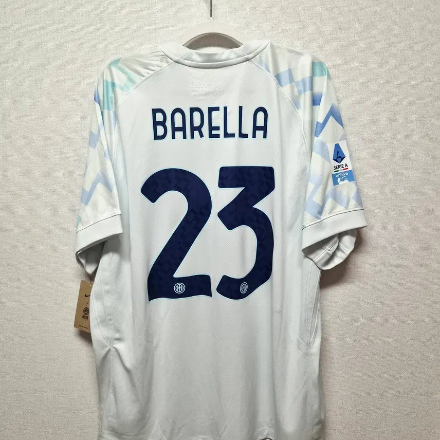 [BUNJANG] Inter Milan 2025-26 Away Authentic Jersey - Nicolo Barella #23 / (새상품) 25-26 인터밀란 어웨이 No.23 바렐라 정품 유니폼