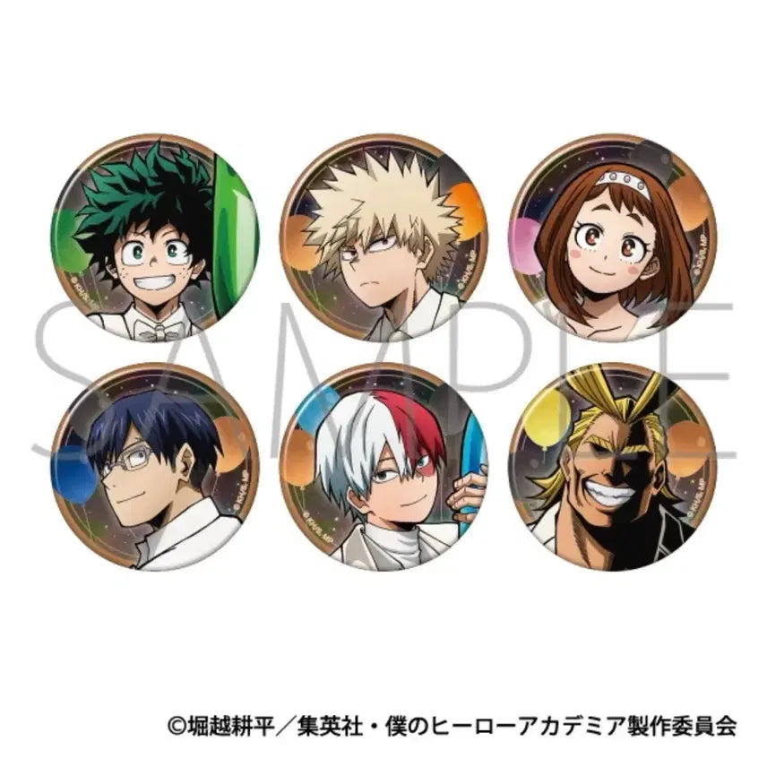 [BUNJANG] My Hero Academia 10th Anniversary 10th Anniversary Sealed Can Badge / (미개봉) 나의 히어로 아카데미아 10주년 캔뱃지