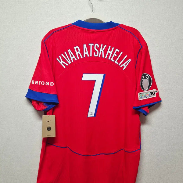 [BUNJANG] Paris Saint-Germain 25-26 Third Authentic No.7 Kvaratskhelia Authentic Jersey / (새상품) 25-26 파리 생제르망 써드 어센틱 No.7 흐비차 정품 유니폼