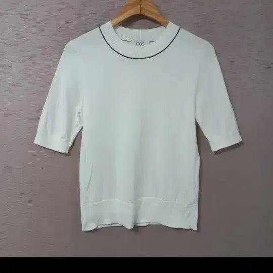 [BUNJANG] COS Knit Short Sleeve T-Shirt / 코스 니트반팔티